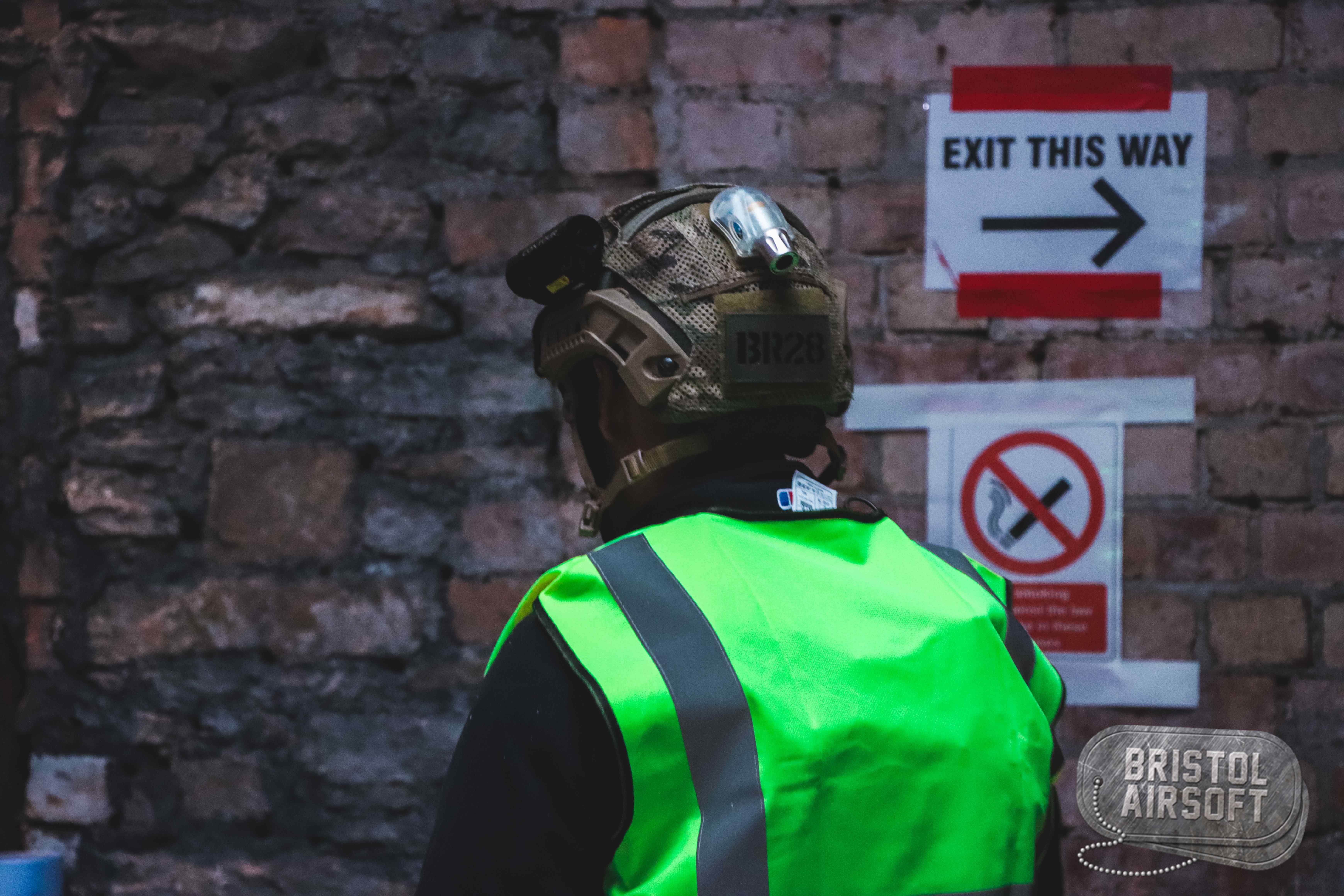 Professional airsoft marshal